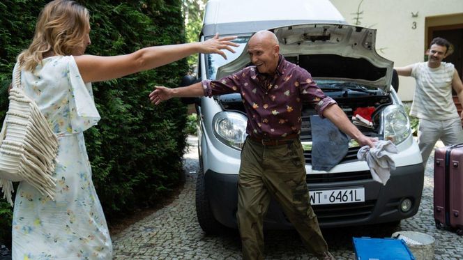 Barwy szczęścia odc. 3109. Tolek (Marek Siudym), Asia Sokalska (Anna Gzyra)