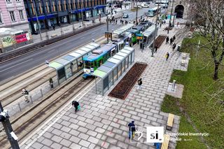 Przebudowany plac Zwycięstwa