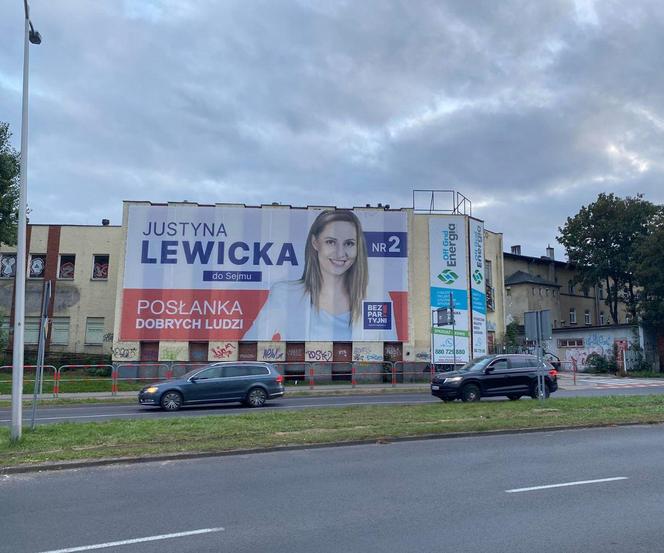 Plakat wyborczy 2023 w Zielonej Górze