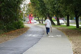 Ścieżka rowerowa przy ul. Limanowskiego