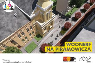 Woonerf na Piramowicza - wizualizacje