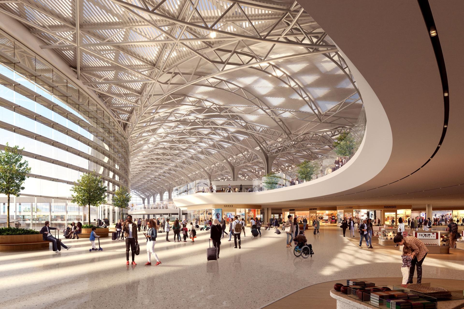 Centralny Port Komunikacyjny projektu Foster + Partners