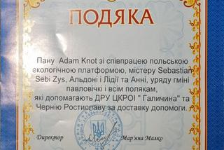 Polska Platforma Ekologiczna i Mr Sebii z pomocą dla Ukrainy