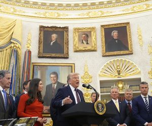 Trump chwali się złotem w Gabinecie Owalnym. Goście wpadają w zachwyt, najlepszy gabinet w historii