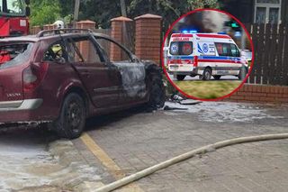 53-latka zginęła w płonącym aucie! Wcześniej uderzyła w ogrodzenie. Makabryczny wypadek pod Puławami