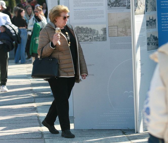 Premier Hanna Suchocka w Sopocie