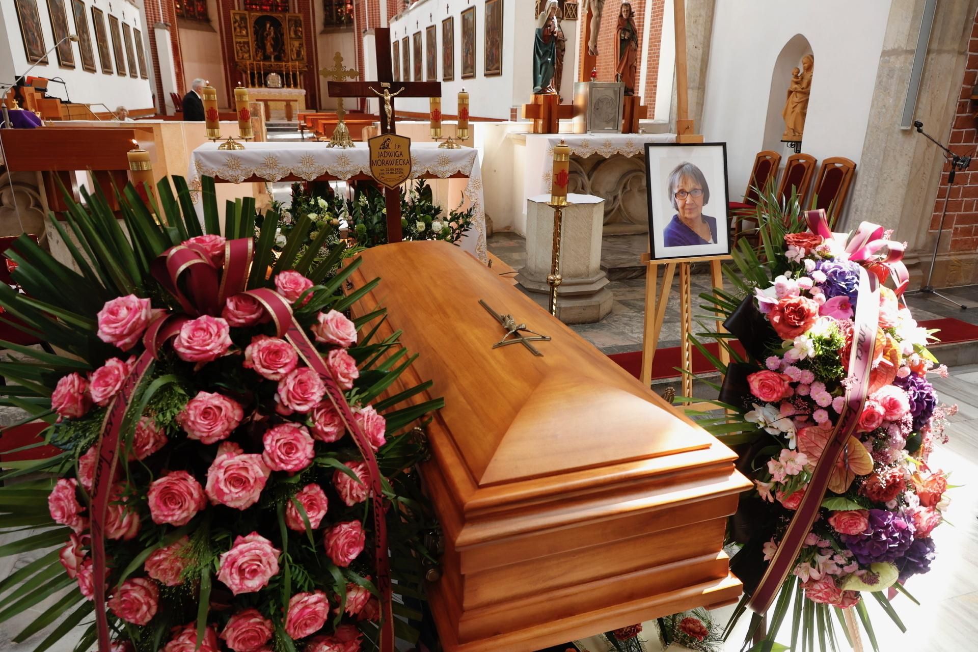 Pogrzeb mamy Mateusza Morawieckiego