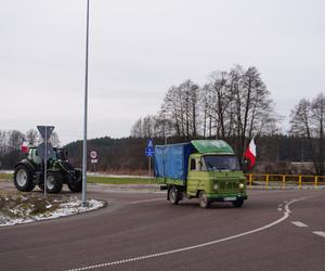 Protest rolników w Podlaskiem. Ciągniki blokują drogi w całym województwie! 