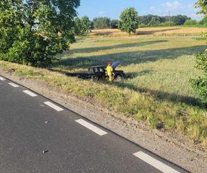 Wypadek z udziałem trzech aut pod Poznaniem