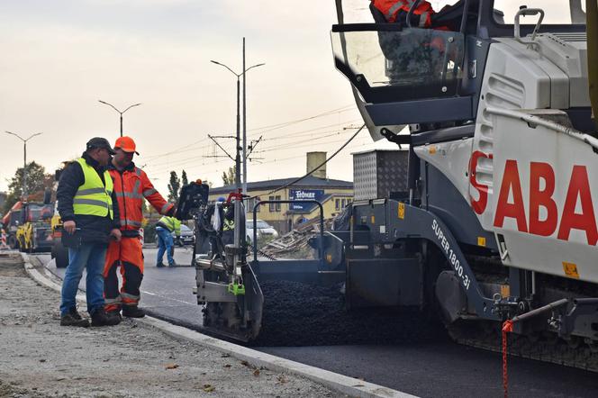 Przebudowa Estakady Pomorskiej - październik 2021