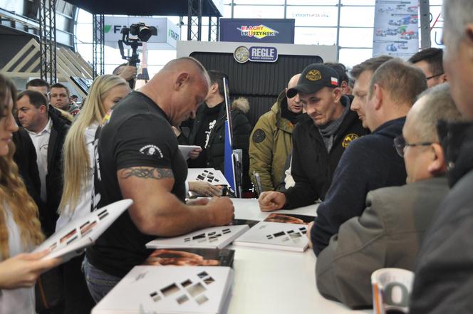 Targi Dach Forum w Kielcach z Mariuszem Pudzianowskim