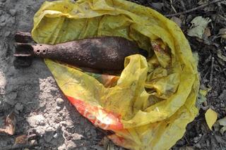 Na działce trzymał arsenał z okresu II Wojny Światowej