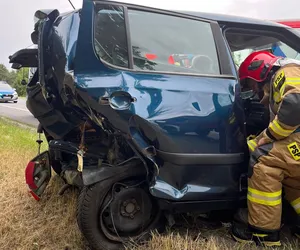 Poważny wypadek na DK 91 w Ciechocinku