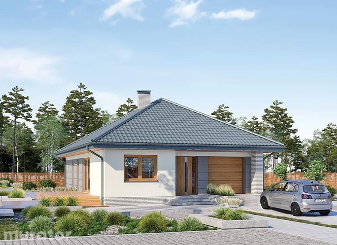 Projekty domów parterowych z garażem