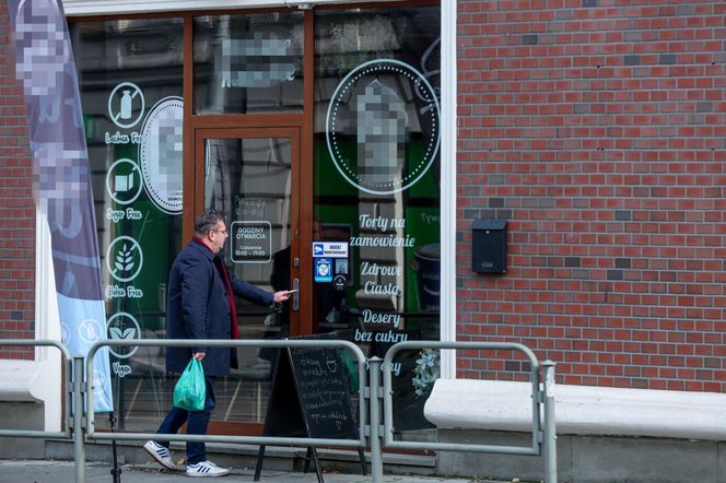 Michał Wójcik w bezcukrowej kawiarni