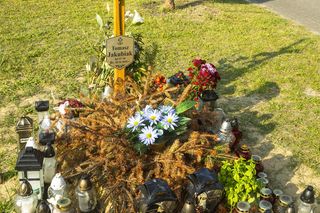 Tomasz Jakubiak - tak wygląda jego grób