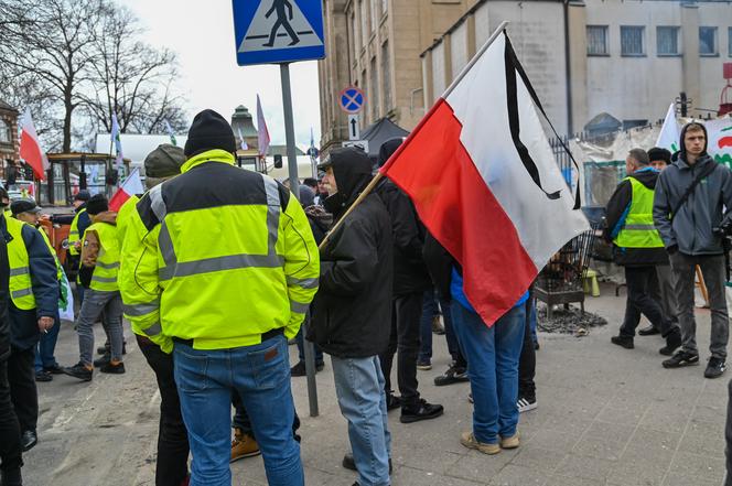 Protest rolników w Szczecinie