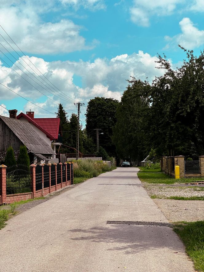 Ulica Tatrzańska w Brodach i piękne widoki