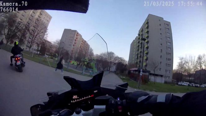 Szalony pościg ulicami Krakowa