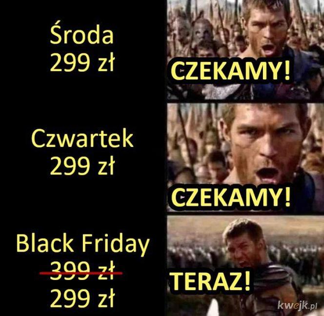 Czarny humor na "Czarny Piątek". Zobacz najlepsze memy o Black Friday 