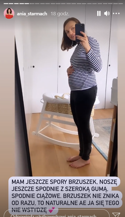 Ania Starmach pokazała, jak naprawdę wygląda jej brzuch kilka dni po porodzie: Nie wstydzę się tego
