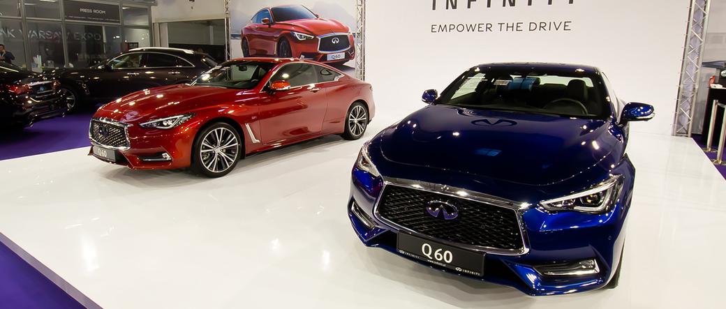 Infiniti Q60 na Warsaw Moto Show 2016