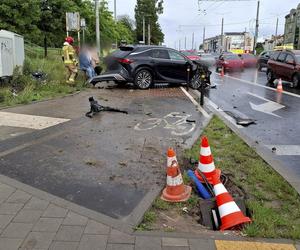 Fatalny wypadek na ulicach Gdyni! Kierowca wjechał chodnik i potrącił trzy osoby [ZDJĘCIA].