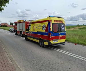 Wypadek w Chybicach