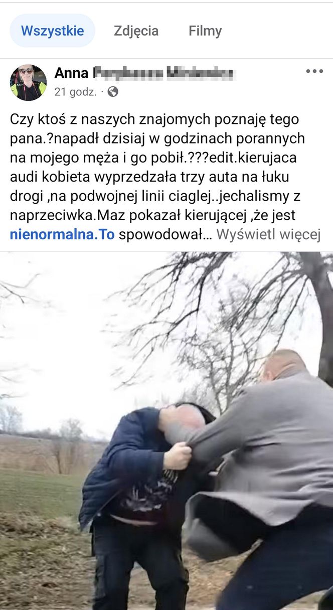 Wściekły sołtys rzucił się na kierowcę 