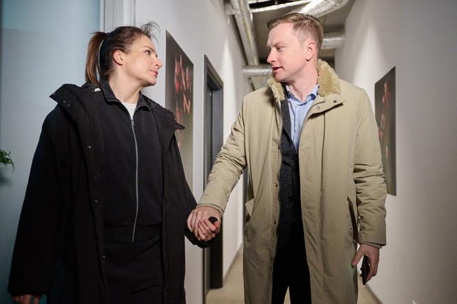 	Na Wspólnej, odc. 3649. Igor (Jakub Wesołowski), Judyta Bradecka (Anna Dereszowska)