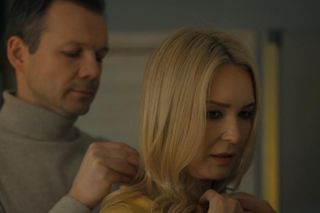 	Barwy szczęścia odc. 3199. Bruno (Lesław Żurek), Karolina (Marta Dąbrowska)