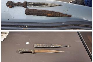 Na dnie Młynówki przeleżał pewnie z 200 lat. Bydgoszczanin wyłowił go wielkim magnesem 