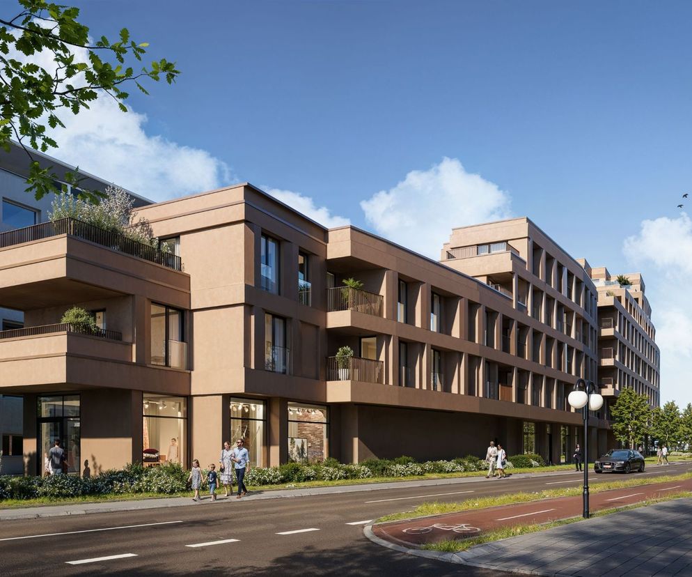 Inwestycja Esencja II w Poznaniu. 8-kondygnacyjny apartamentowiec na Starym Mieście
