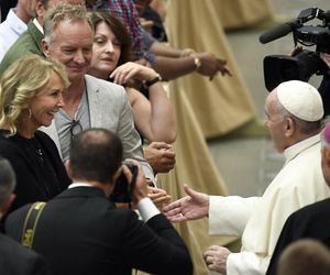 Papież Franciszek spotykał się na przestrzeni lat z gwiazdami