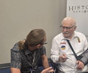 Lech Wałęsa w USA