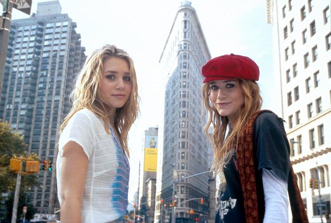 Mary-Kate i Ashley Olsen przed laty 