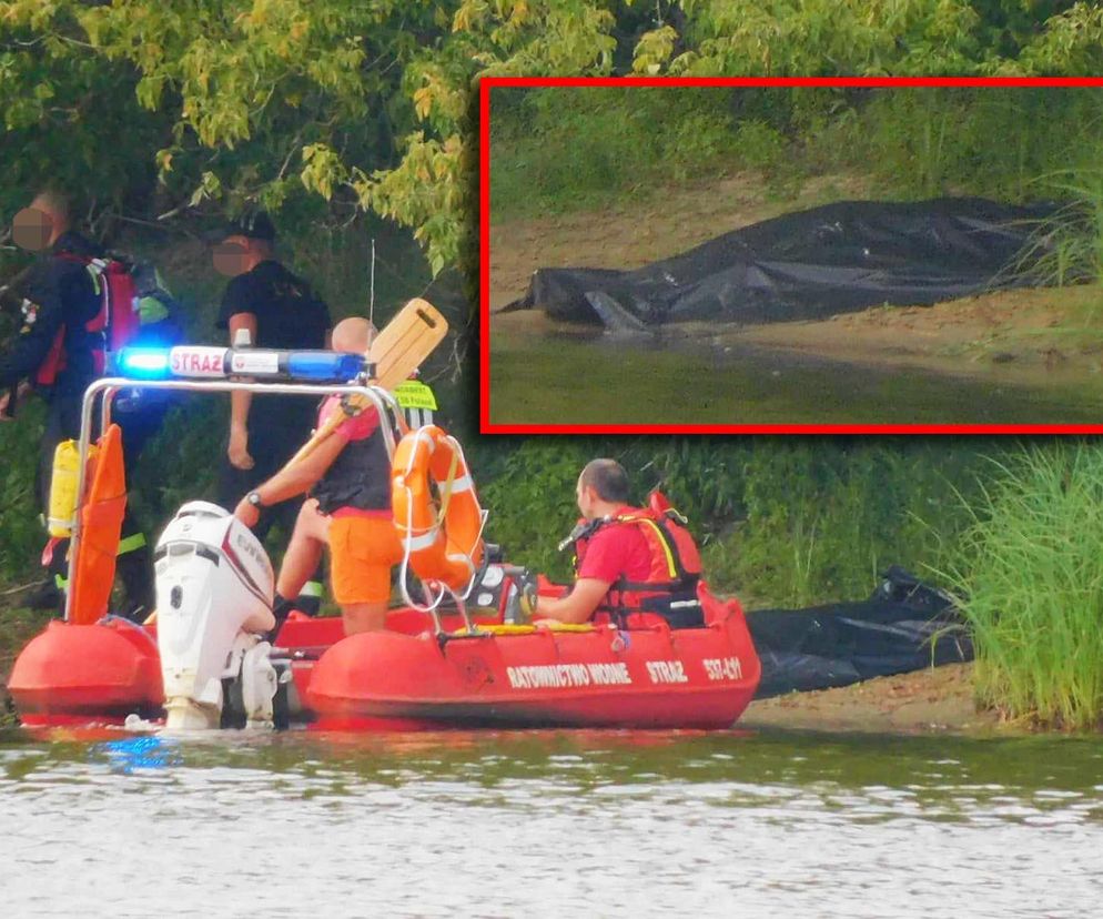 Tragiczne zdarzenie w Nowym Dworze Mazowieckim. Młody chłopak chciał przepłynąć Narew wpław