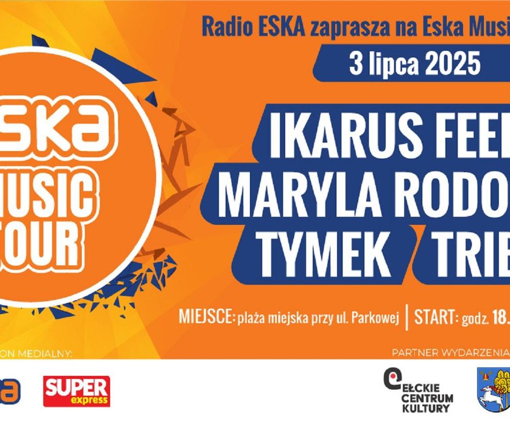 Tymek, Rodowicz, Tribbs, Ikarus Feel - to już dziś w Ełku! 