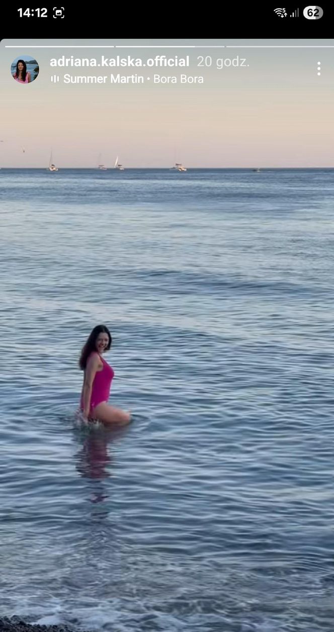 	Adriana Kalska (Iza z M jak miłość) pokazała na Instagramie zdjęcia z wakacji