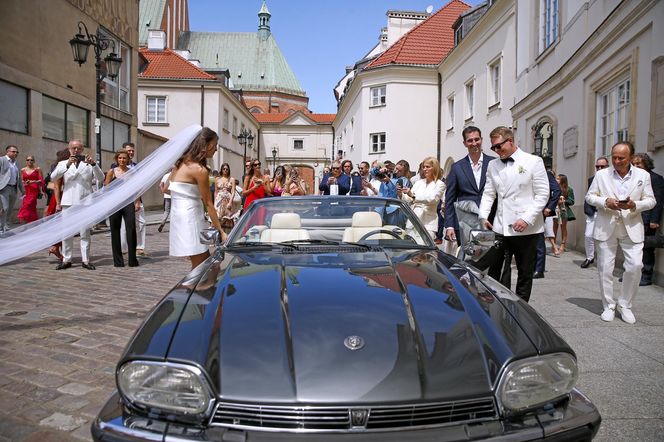 Ślub jak z bajki! Syn Marioli Bojarskiej-Ferenc powiedział tak. Panna młoda nie ukrywała brzuszka