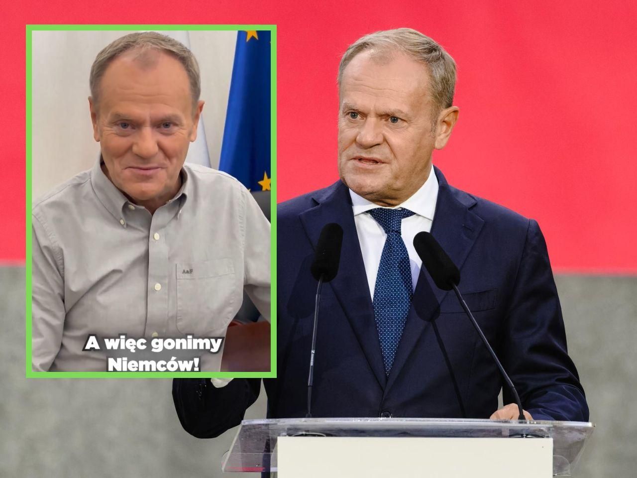 Новая запись Дональда Туска удивляет! «Мы гонимся за немцами»