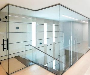 Szklana zabudowa wnętrz