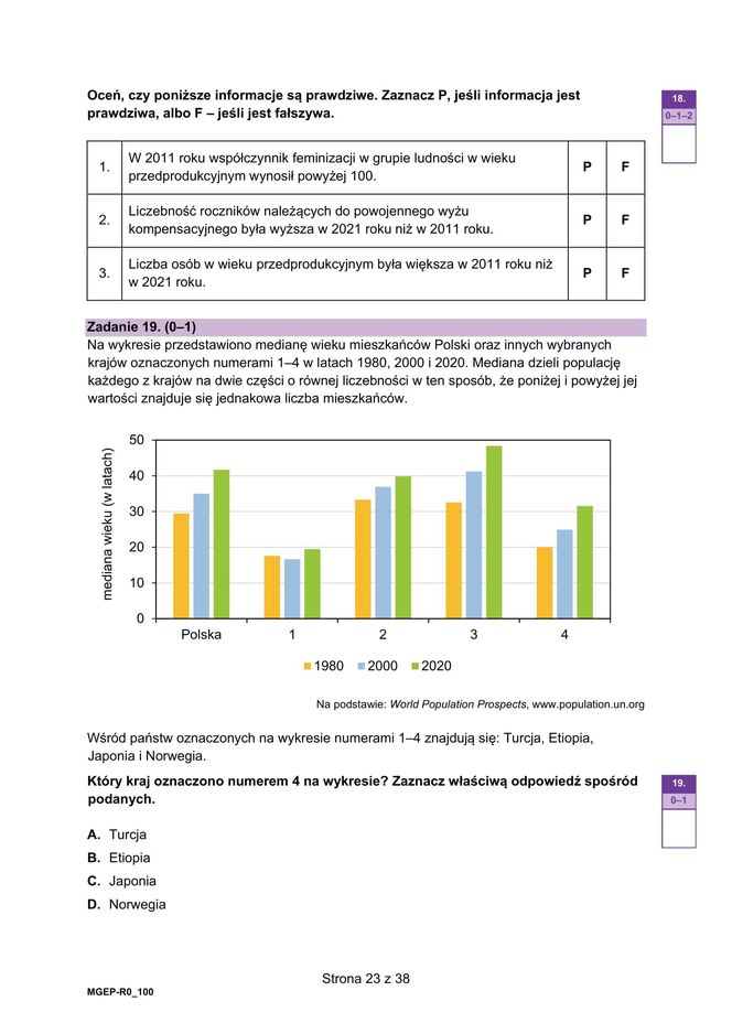 Matura 2025 geografia - arkusz CKE 15.05.2025 - Formuła 2023