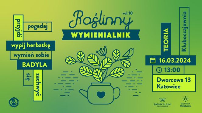 Roślinny wymienialnik w Teorii - niedziela 16 marca