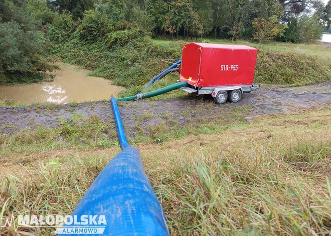 Podtopienia w Oświęciumiu