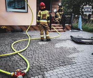 Wybuch gazu w Gliwicach. Poszkodowany 65-latek. Lądował LPR