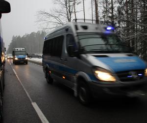 Zamknięte przejście graniczne w Budzisku utworzyło ogromny korek w stronę Litwy