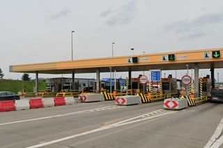 Bramki na autostradzie A1 Amber One 