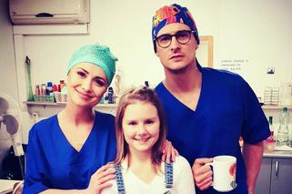 Na dobre i na złe. Krzysztof Radwan (Mateusz Damięcki), pielęgniarka Ania (Agnieszka Mrozińska)