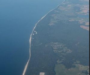 Pilot uchwycił na zdjęciu teren budowy w Choczewie